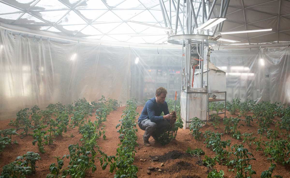 Agricultura espacial: cómo conquistaremos Marte